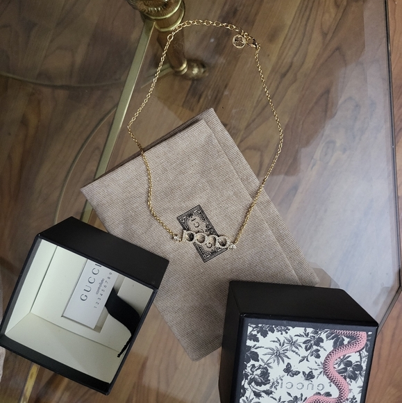 Authentic Gucci Logo Necklace Charm - Picture 9 of 11